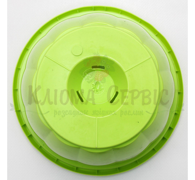 Підвісний горщик для квітів 3.7 л, салатовий (Україна)