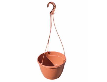 Підвісний горщик для квітів 2.5 л, Теракот (Україна)