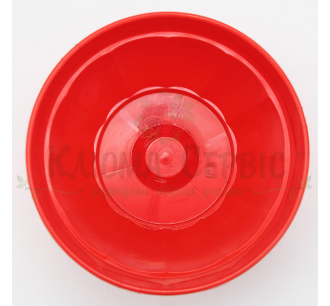 Підвісний горщик для квітів 2.5 л, червоний (Україна)