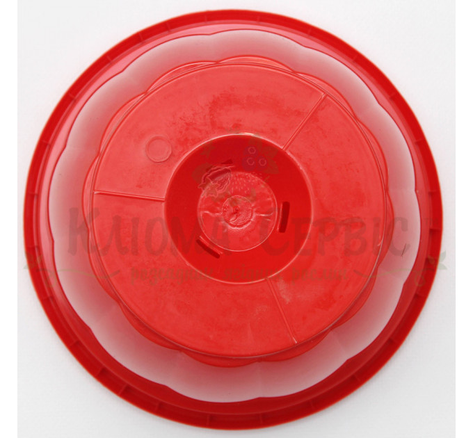 Підвісний горщик для квітів 2.5 л, червоний (Україна)