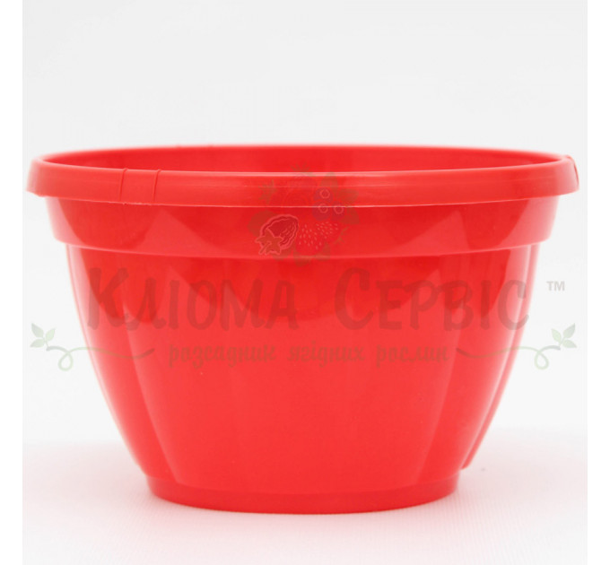 Підвісний горщик для квітів 2.5 л, червоний (Україна)