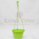 Підвісний горщик для квітів 2.5 л, салатовий (Україна)
