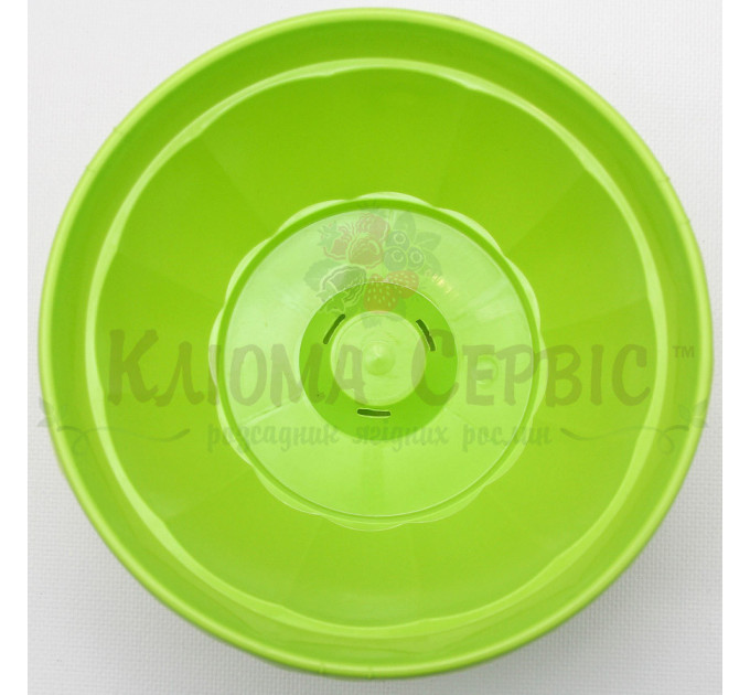 Підвісний горщик для квітів 2.5 л, салатовий (Україна)