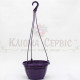 Підвісний горщик для квітів 2.5 л, фіолетовий (Україна)