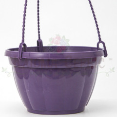 Підвісний горщик для квітів 2.5 л, фіолетовий (Україна)
