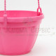 Підвісний горщик для квітів 2.5 л, рожевий (Україна)