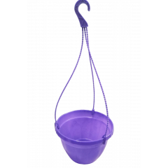 Підвісний горщик для квітів 3.7 л, фіолетовий (Україна)