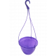 Підвісний горщик для квітів 3.7 л, фіолетовий (Україна)