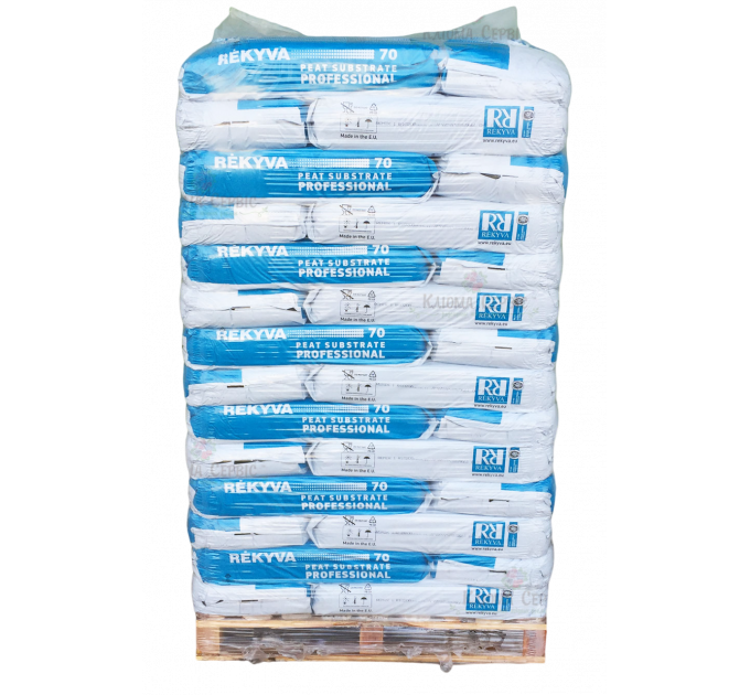 Торф'яний субстрат для хвойних Remix ph 5.5-6.5 0-20 мм 70 л, Rekyva