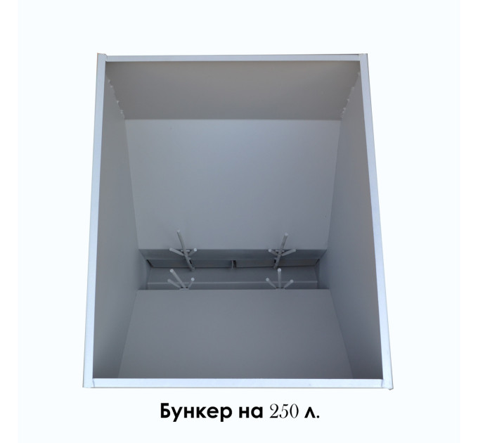 Годівниця для свиней, 2-секційна двостороння (14-30 голів)