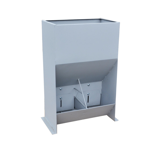 Годівниця для свиней на відкорм 2 секції 140 л 5-15 голів