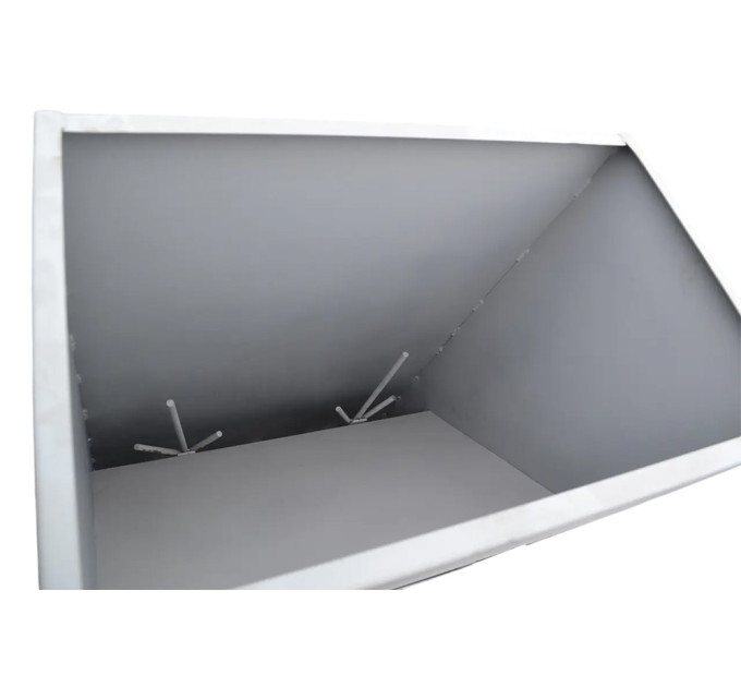 Годівниця для свиней на відкорм 2 секції 140 л 5-15 голів