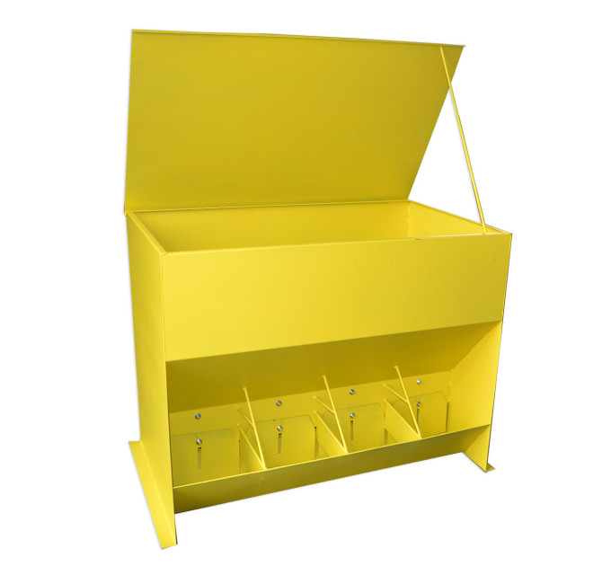 Годівниця для свиней на відкорм 8 секцій 500 л 30-60 голів