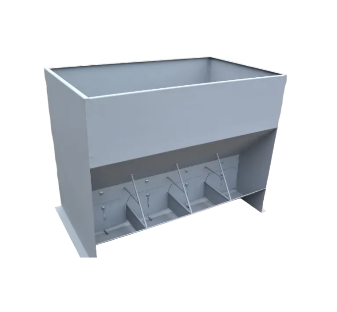 Годівниця для свиней на відкорм 8 секцій 500 л 30-60 голів