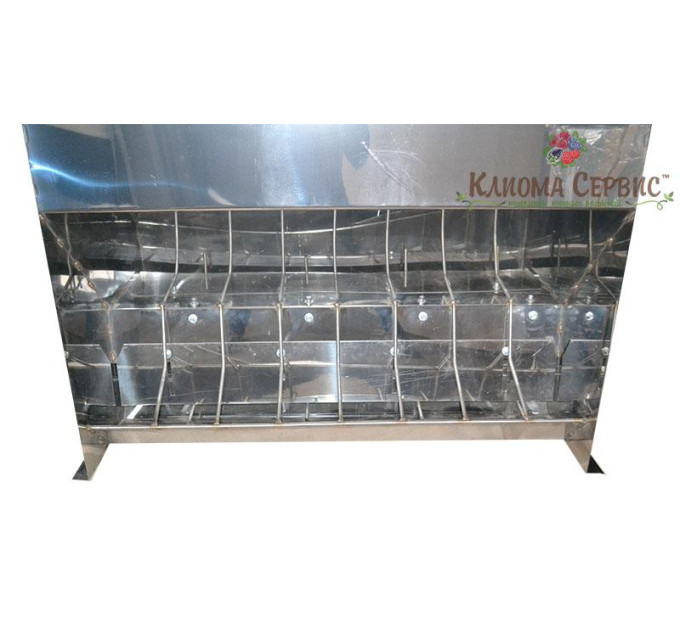 Кормушки для поросят (от 10 - 50 кг) для доращивания 8 секции (нержавейка)