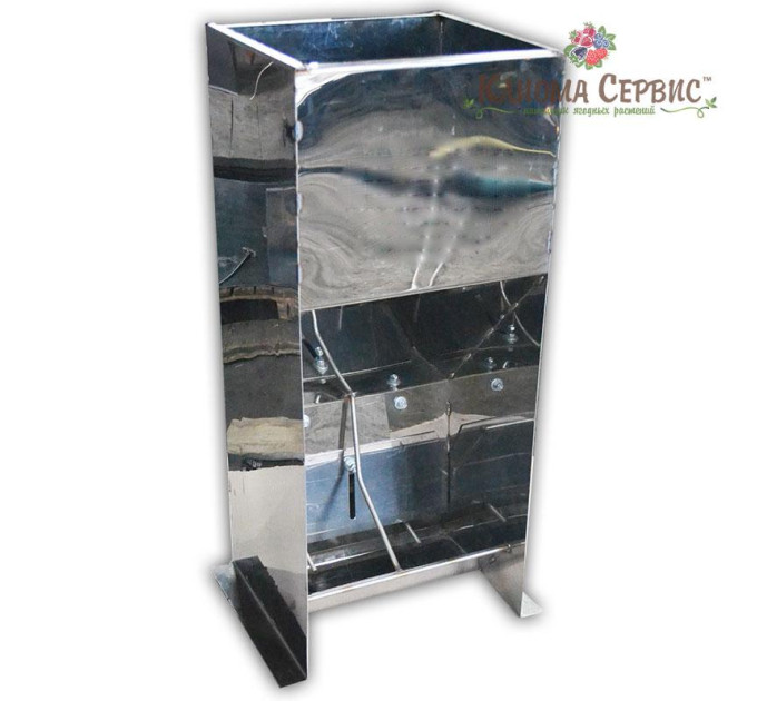 Годівниці для поросят (від 10-50 кг) для дорощування 2 секції (нержавійка)