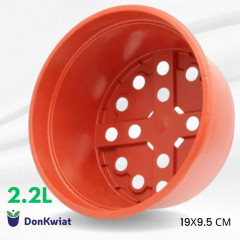 Горшок для хризантем 2.2 л 19*9.5, Donkwiat B2.2