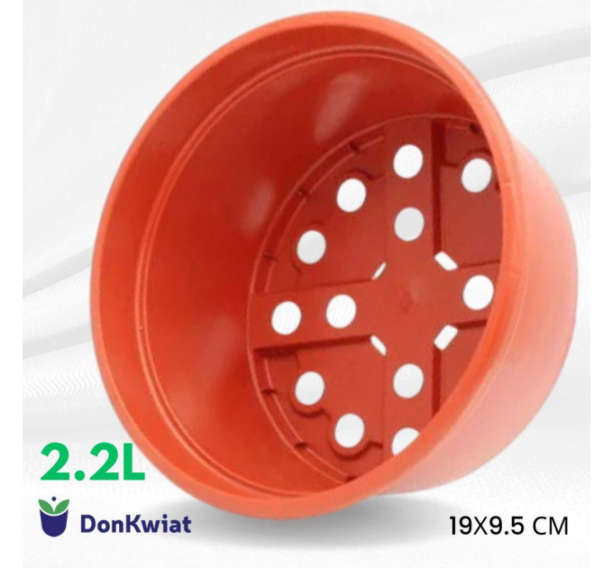 Горшок для хризантем 2.2 л 19*9.5, Donkwiat B2.2
