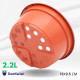 Горшок для хризантем 2.2 л 19*9.5, Donkwiat B2.2