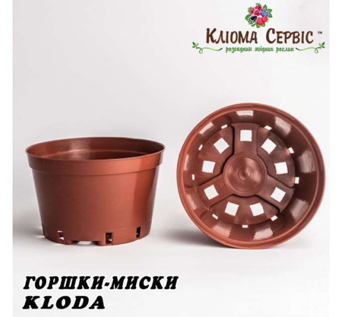 Горшки-миски Kloda 2 л (18*11,2) для хризантем, теракот