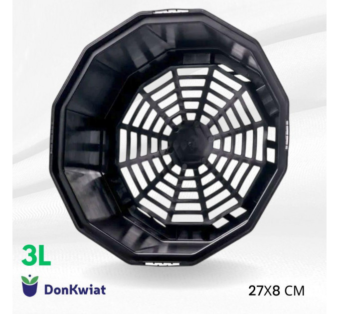 Горшок для хризантем 3 л 27*8, Donkwiat В3SА