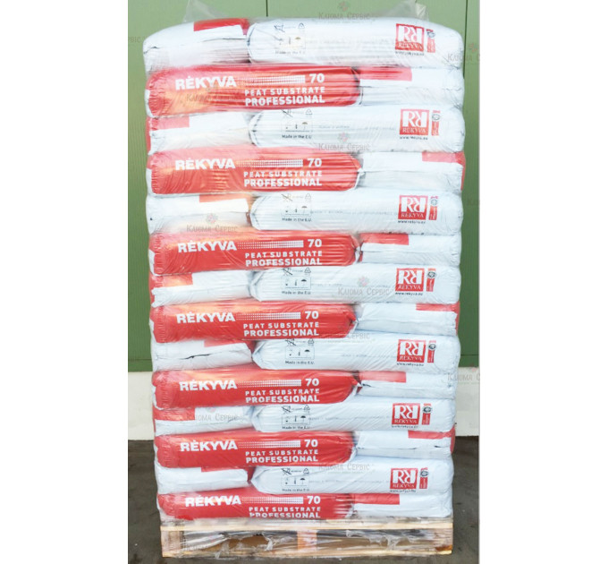 Субстрат для растений Rekyva Remix 4 с перлитом pH 5.5-6.5 фр. 0-20 мм, 70 л