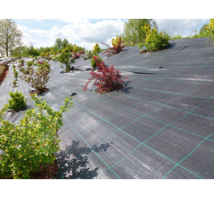 Агроткань Agrojutex 0.5*100 м 100 г/м2 Черная (Чехия)