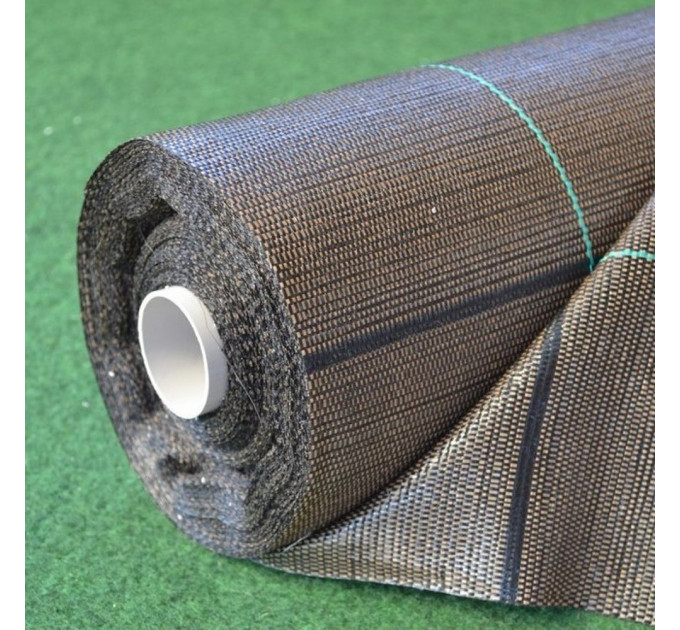 Агроткань Agrojutex 1.65*100 м 100 г/м2 Коричневая