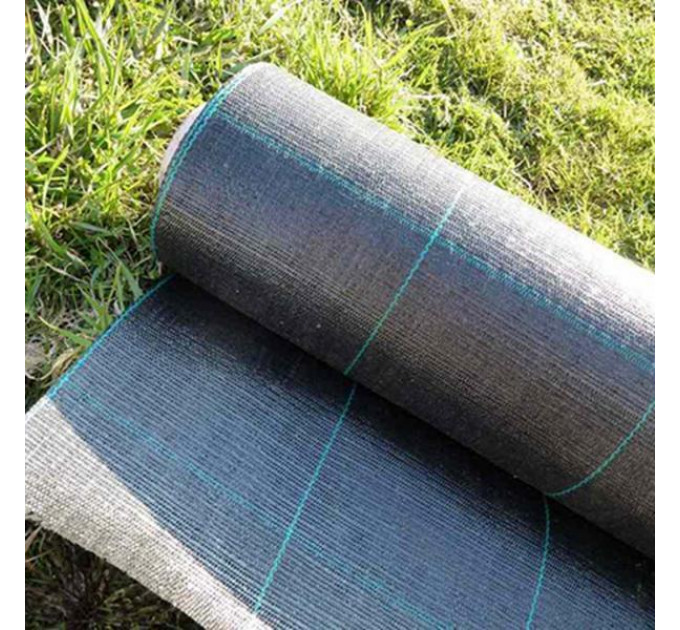 Агроткань Agrojutex 1.65*100 м 100 г/м2 Черная