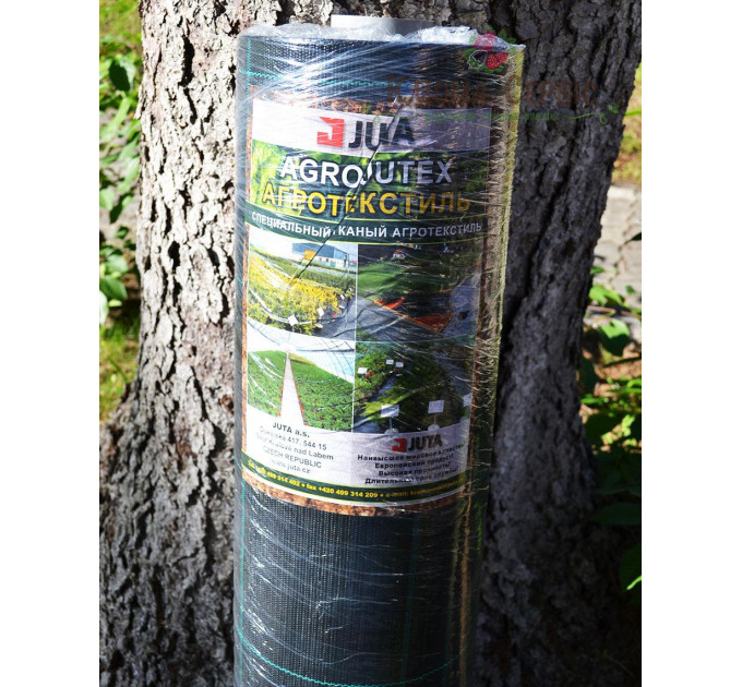 Агроткань Agrojutex 4.2*100 м 100 г/м2 Черная