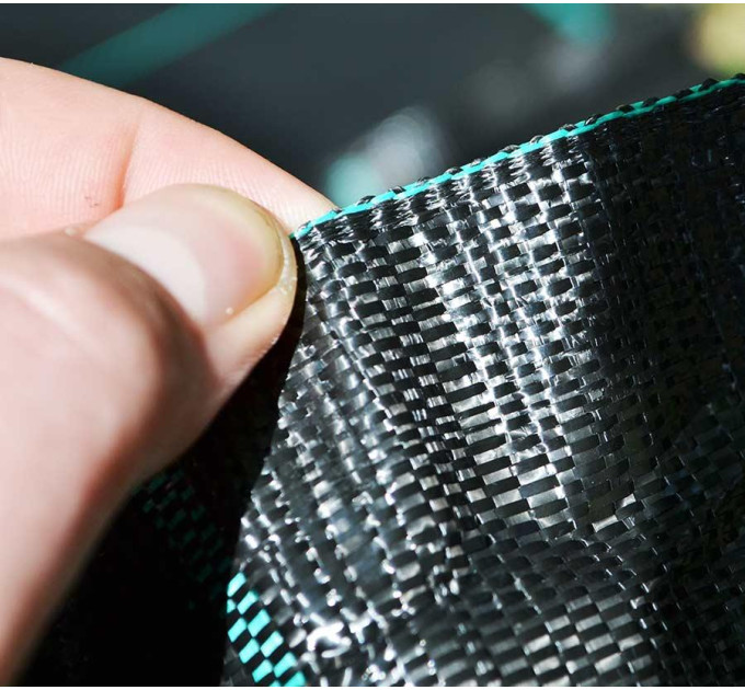 Агроткань Agrojutex 1.6*10 м 100 г/м2 Черная в пакете