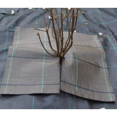 Агротканина Agrojutex 3.3*25 м 100 г/м2 Коричнева у пакеті