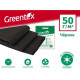 Агроволокно Greentex p-50 1.6х10 м в пакете Черное