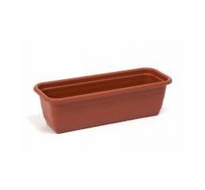 Балконный ящик для цветов, 40 см Терракот