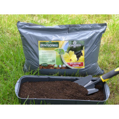 Грунт для цветущих растений с биогумусом, 7 л