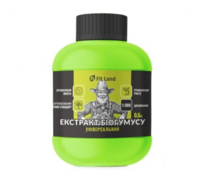 Экстракт биогумуса универсальный 0.6 л, Fit Land