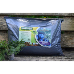 Грунт для голубики и хвойных растений, pH 3.5-4.5 пакете 7 л