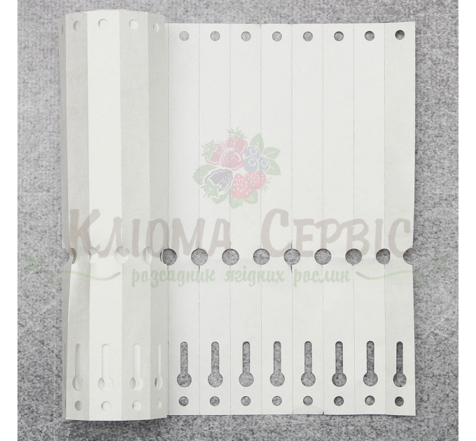 Бирка для растений Петелька Tyvek 12.7x160 мм