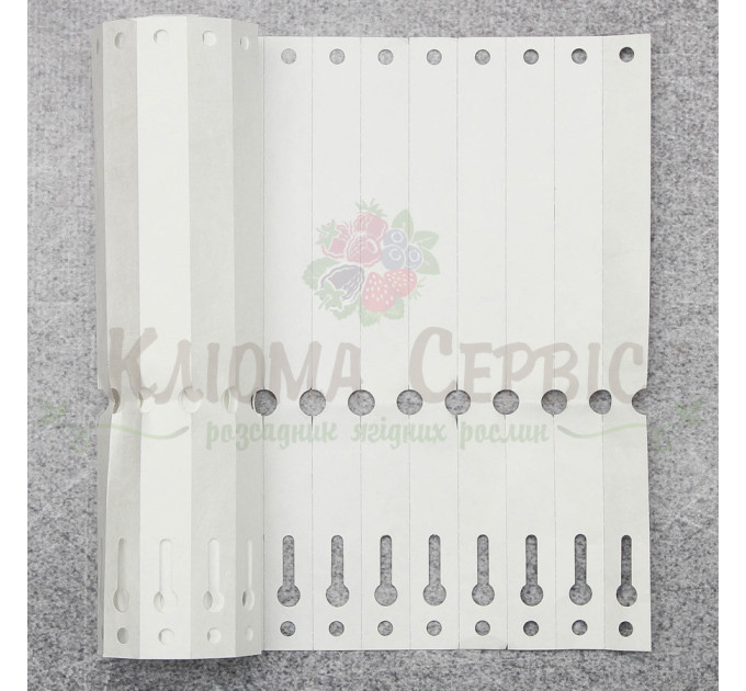 Бирка для растений Петелька Tyvek 12.7x220 мм