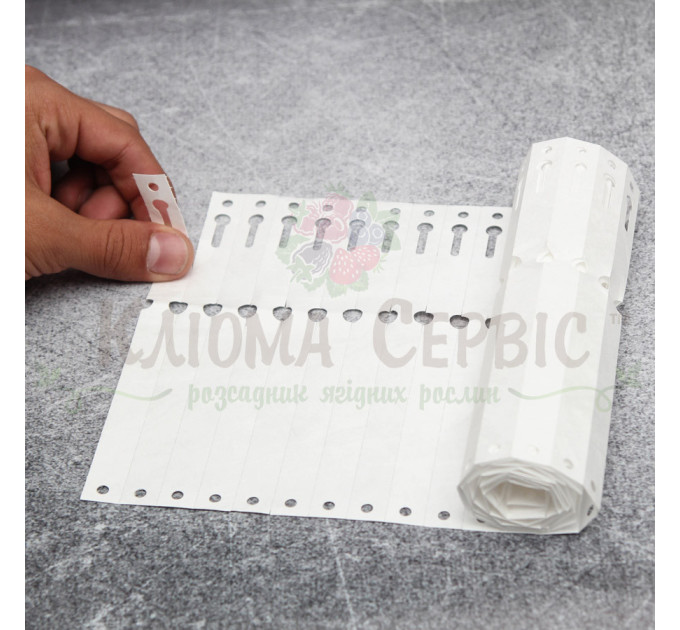 Бирка для растений Петелька Tyvek 12.7x220 мм