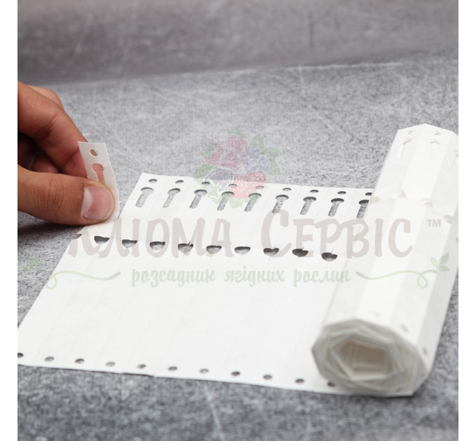 Бирка для растений Петелька Tyvek 12.7x220 мм