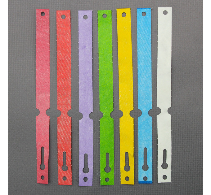 Бирка для растений Петелька Tyvek 12.7x160 мм, розовая