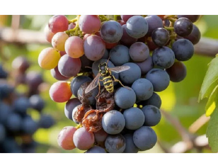 Методы защиты виноградника от ос