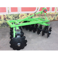 Дисковая борона 1.3 м шириной (на 12 дисков)