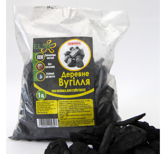 Уголь древесный, 1 л