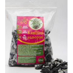 Камни декоративные Микс Зебра, 0,5 кг