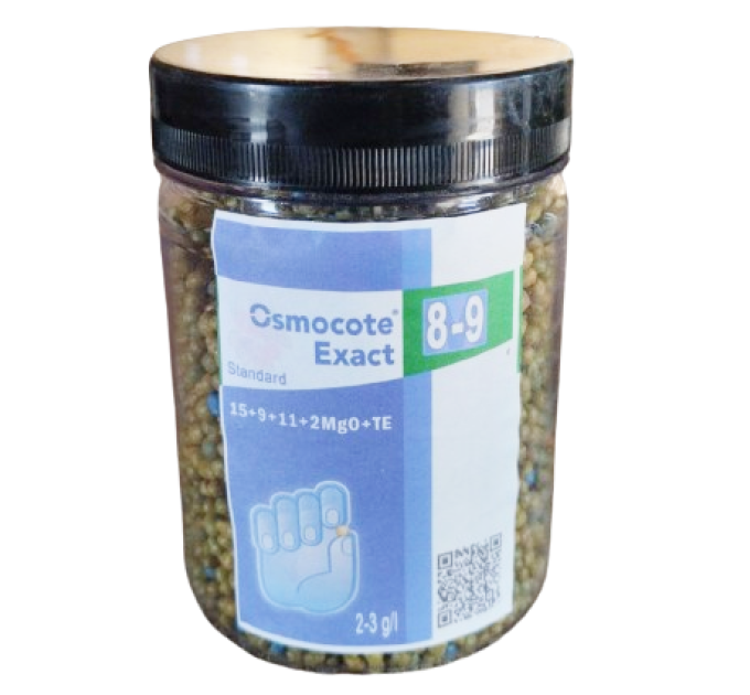 Добриво Osmocote Exact Standard 8-9 м, 0.25 кг (пет банку) 15+9+11+2Mg+Te