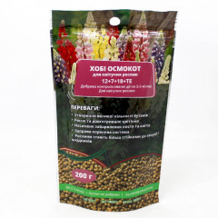 Добриво Osmocote Bloom для квітучих 2-3 M 12+7+18+Тe, уп. 200 гр Хобі