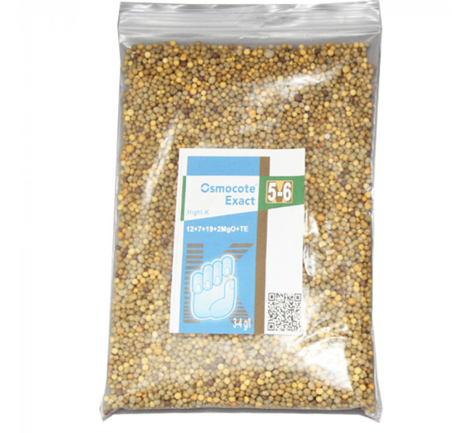 Удобрение Osmocote Exact High-K 5-6 м, 12+7+19+Te, 500 гр