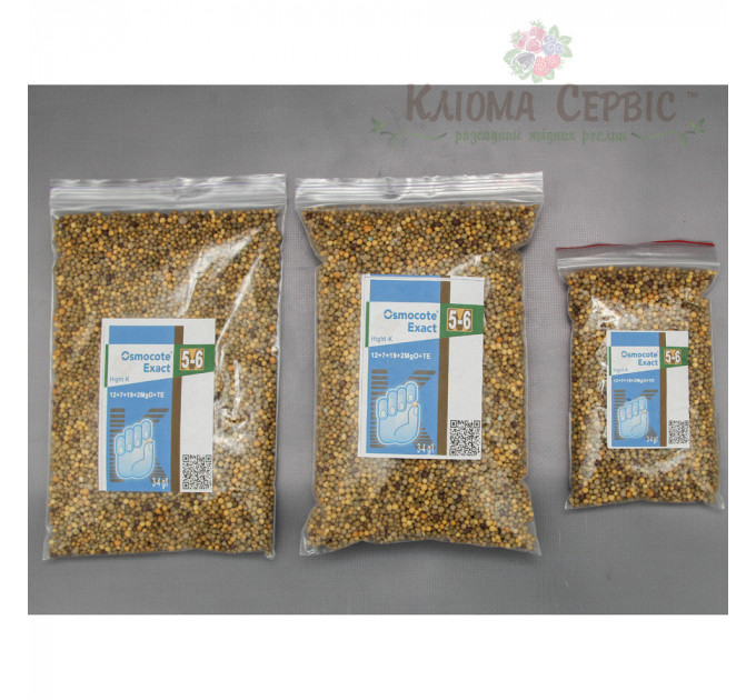 Удобрение Osmocote Exact High-K 5-6 м, 12+7+19+Te, 200 гр